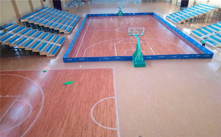 硬木企口羽毛球館木地板主輔龍骨結(jié)構(gòu)