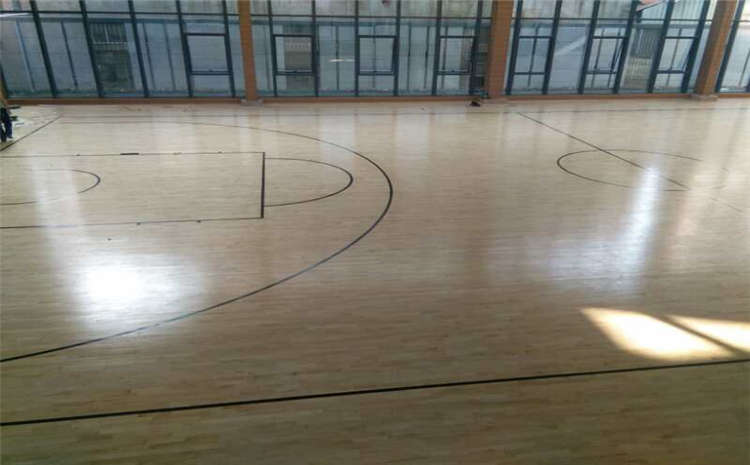 學(xué)校籃球運(yùn)動地板施工技術(shù)方案
