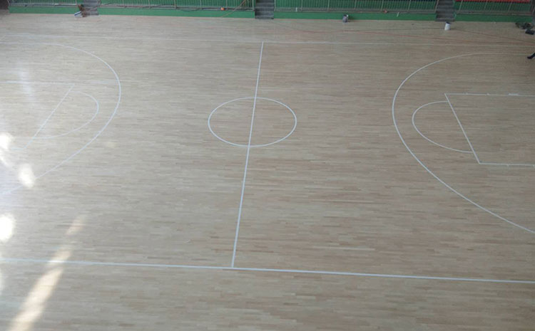 柞木籃球館木地板一平米價格